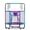 Purple & Blue, variant on WOWLAND Trampoline for Kids 600LBS 60'' 5FT Toddler Trampoline, Outdoor & Indoor Trampoline with Handlebar, Enclosure, Basketball Hoop, Swing, Small Mini Trampoline for Toddlers, Gift for Kids