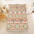 thumbnail image 5 of Erosebridal Western Aztec Geometric Full Size Sheets,Bohemian Exotic Style Bed Sheets For Adult 4pcs, 5 of 6