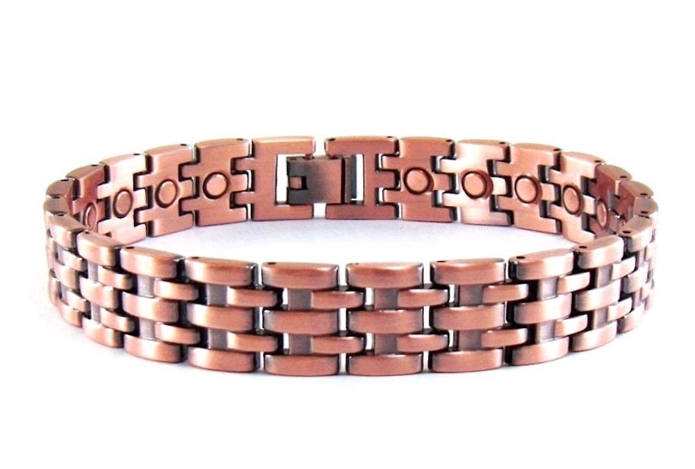 ProExl Mens Magnetic Pure Copper Bracelet Toro with Magnets for Arthritis Pain Relief