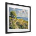 thumbnail image 2 of Stupell Industries Traditional Colorful Coastal Path Black Framed Print Under Glass, 21 x 17, by Petals Prints Design, 2 of 7