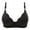 Black, variant on DDAPJ pyju Wireless Push Up Bras for Women,Full Coverage Bra with No Underwire Extra Foam Padding for Added Shape