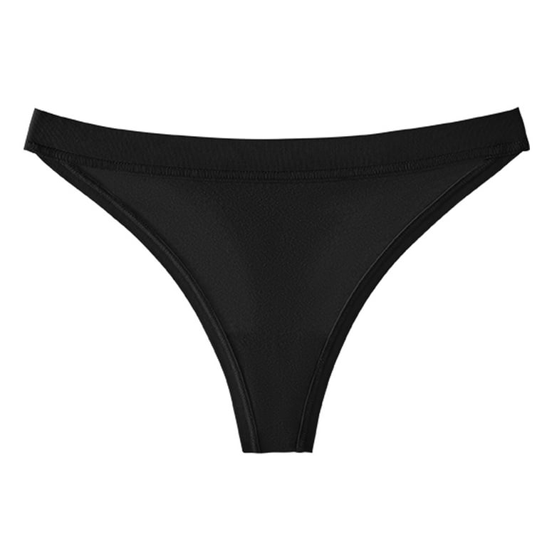 ZMHEGW Period Underwear For Women Underpants Patchwork Color Bikini Solid  Briefs Knickers Christmas Gift 1 Piece Women's Panties 