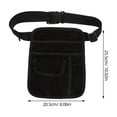 thumbnail image 2 of Pochette Tablier Serveur Pochette de Taille Serveur Sac Tablier Restaurant avec Sangle Réglable, 2 of 8