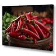 thumbnail image 2 of Designart "Assortment Of Chili Peppers III" Vegetables Canvas Prints, 2 of 7