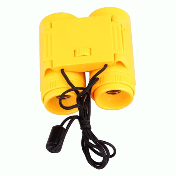 Binoculares portátiles Greeniant para niños 2.5x aumento color Amarillo