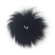 thumbnail image 1 of Señuelo ligero de pelo sintético para atar moscas, fibra peluda duradera. Negro, 1 of 9