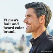 Just For Men Touch of Gray Hair Color Black Instant Gray Blending Ammonia Free Peroxide Free 1 Application Kit