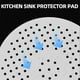 thumbnail image 5 of Tapete de goma para secar platos, protector de fregadero de cocina, tapete de drenaje redondo, 5 of 8