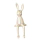thumbnail image 4 of Estatuas de conejo, decoraciones de mesa, artesanías de cerámica, figuras coleccionables de animales blanco, 4 of 9
