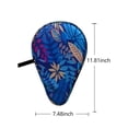 thumbnail image 5 of Amaiiu Table Tennis Paddle Bag Portable Protection Racket Carrying Holder Ball Bat Storage Carrier Case Lining Printed Pocket Letter Black, 5 of 6
