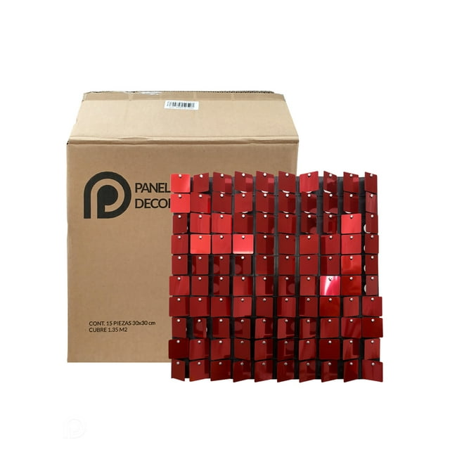 Panel Decorativo 4D Cherry PANEL DECORATIVO Lentejuelas 30x30cm