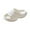 White, variant on Anuirheih Slip on Sandals Women,Women Men Home Couple Antiskid Thick Sole Shoes Indoor Outside Soft Soled Slippers(White)