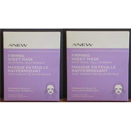 Avon Mask - Avon Anew Lot of 2 Firming Sheet Mask with Royal Jelly Essence