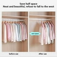 thumbnail image 7 of 30/60/90pcs Clothes Hanger Connector Hooks, Hanger Extender Clips, Cascading Hanger Hooks for Bedroom Closet, Heavy Duty Save Space, White, 7 of 7