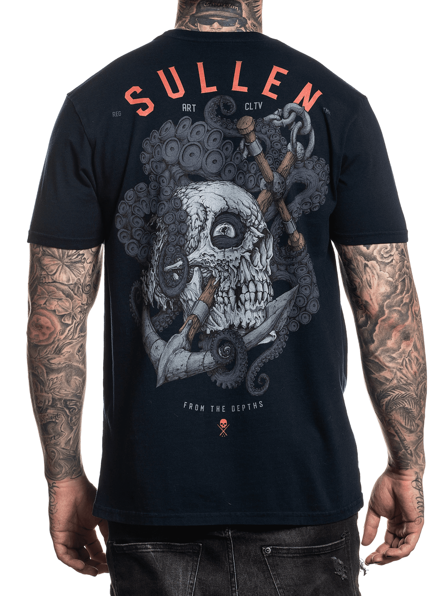 Sullen - Sullen Men's Depth Short Sleeve T-shirt - Walmart.com ...