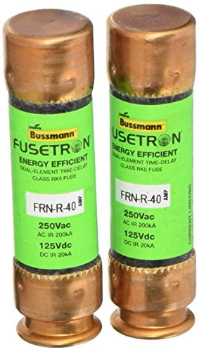 Bussmann Frn-r 5 Fusetron Fuse Rk5 250 V for sale online 