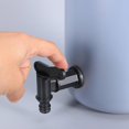 thumbnail image 3 of Mosiee Bucket Plastic Black Nipple Faucet Adapter Cover Turn 6 Points 3/4, 3 of 9