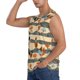 thumbnail image 3 of Fotbe Funny Chicken Men's Camiseta sin Mangas Estampada para Hombres, Playera Casual para Gimnasio, Entrenamiento, Playa-Medium, 3 of 7