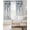 Navy Blue, variant on Navy Blue Eucalyptus Blackout Curtains 90 Inch Length 2 Panels Set for Living Room Bedroom, Watercolor Spring Weeping Botanical Privacy Window Treatment Thermal Insulated Black Out Drapes 52"x90"