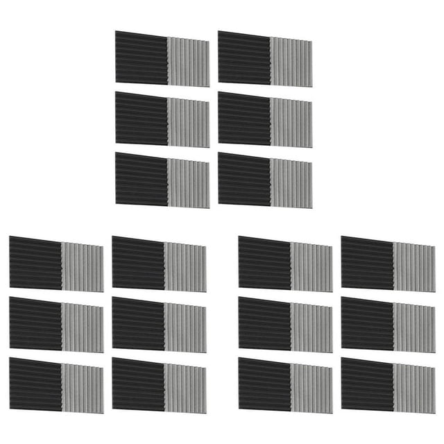 Paquete de 36 Paneles AcúSticos Autoadhesivos, Paneles de Espuma Insonorizados de 12X12X1 Pulgadas, Paneles de Pared Insonorizados Studio
