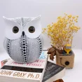 thumbnail image 2 of La estatua de búho se utiliza para la decoración del hogar, y la estatua de pájaro moderna hecha a mano con puntos de tarjeta se utiliza para la decoración de la sala de estar de escritorio, 2 of 5