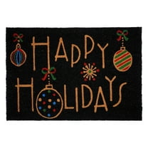 Calloway Mills 102362436 24 x 36 in. Happy Holidays Doormat - Multi Color