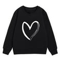 thumbnail image 4 of REDARER Girls' Graphic Hoodie, Soft Long Sleeve Sweatshirt, Cute Pullover with Y2K Prints, Kids Playwear,for 3-4 Years, 4 of 4