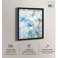 thumbnail image 2 of Dreaming in Blue Shadowbox Print Floral Art by Art Remedy, Black Frame, 30 x 36, 2 of 6