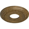 thumbnail image 3 of Ekena Millwork 12 1/4"OD x 4"ID x 1 1/8"P Jackson Ceiling Medallion (Fits Canopies up to 7 3/8"), Hand-Painted Rubbed Bronze, 3 of 8