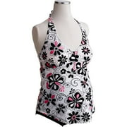 Maternity 2-Piece Daisy Halter Tankini