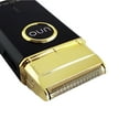 thumbnail image 6 of GAMMA+ Uno Single Foil Rechargeable Shaver, Black, Travel Size, 6 of 10