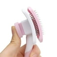 thumbnail image 4 of ACDANC Cat Brush for Shedding,Self Cleaning Dog Brush for Shedding,Dog Brush,Green, 4 of 6