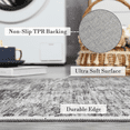 thumbnail image 5 of Shininglove Washable Area Rugs Modern Abstract Plain Texture Living Room Carpet, Contemporary Non-Slip Accent Floor Mat for Bedroom Dining Room, 5 of 8