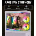 thumbnail image 7 of Evounic White ARGB Gaming PC Workstation Combo – i7 Xeon up to 3.6GHz, GeForce GTX 1080 8GB GDDR5X, 32GB RAM, 512GB SSD + 1TB HDD, WiFi 6 & BT 5.4, 8× ARGB Fans, Windows 11, RGB Keyboard & Mouse, 7 of 7
