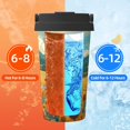thumbnail image 5 of Lsque Field Style Bicycle Young Sunflower Pattern Travel Coffee Mug 16oz: Insulated Coffee Cup with Leakproof Lid, Coffee Tumbler, Reusable Coffee Cups with Seal Lid, 5 of 8