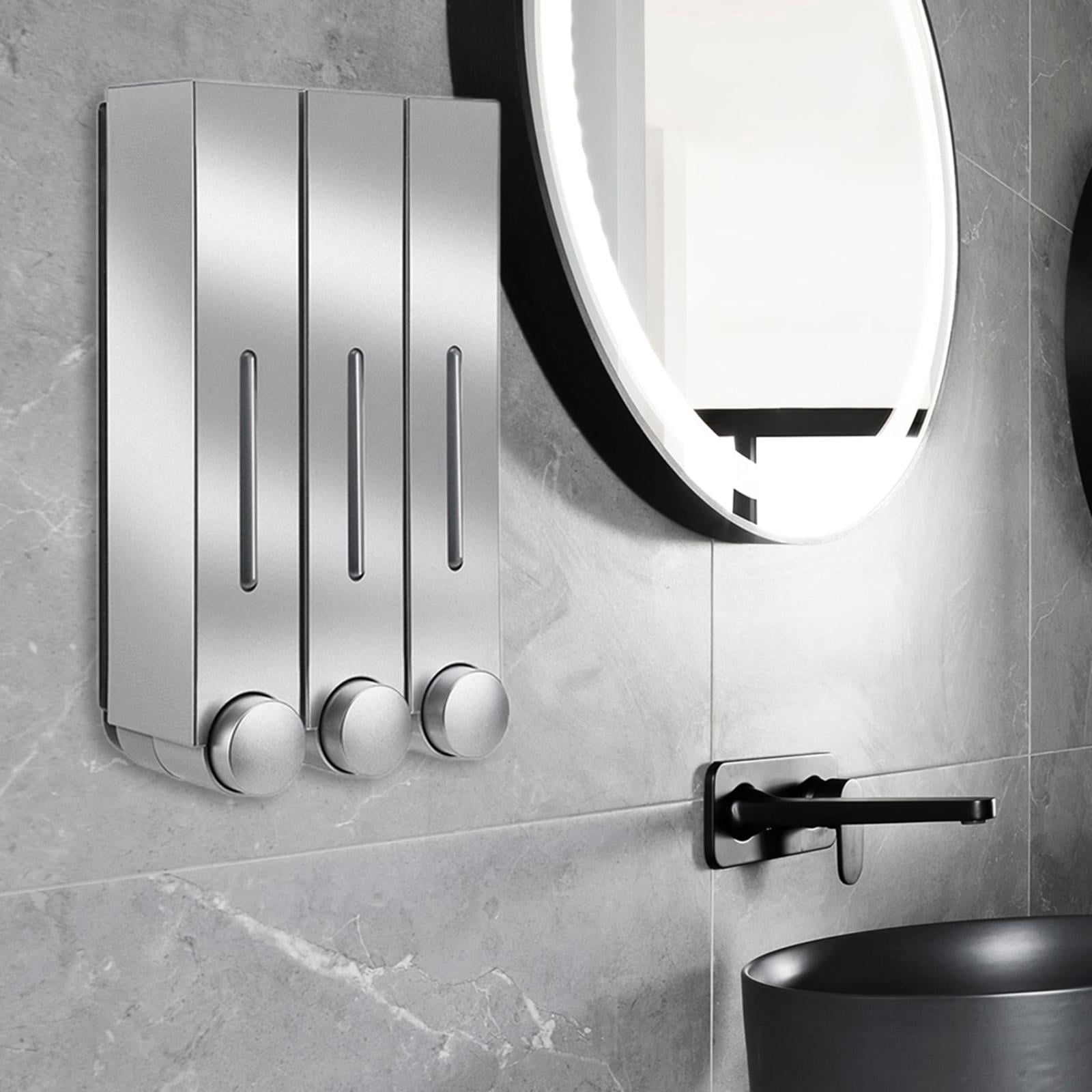 Soap Dispenser Pump Bottles Manual Lotion Liquid Gel Dispenser Wall Mount for Kitchen Bathroom ,