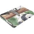 thumbnail image 6 of Yibo Boho Paisley Flowers Blanket Flannel Soft and Comfortable Anti-static Bed Sofa Blanket, 6 of 9