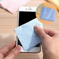 thumbnail image 6 of HEMOTON 100 Pcs Quick-Dry Eyeglass Cleaning Cloths, Microfiber Lens Wipes for Glasses, Sunglasses, and Screens, 6 of 8