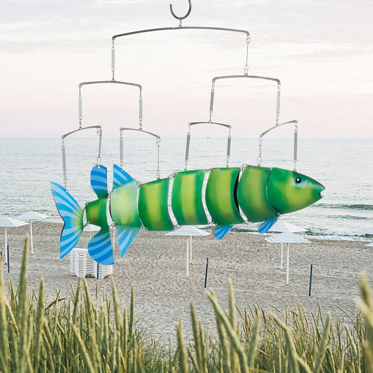 Metal Fish Mobile Balcony Ornament Metal Fish Mobile Balcony Ornament