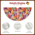 thumbnail image 3 of Bingfone Christmas Tree Skirt Mat Christmas Decoration Interior 48" -Maple Leaves, 3 of 6