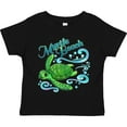 thumbnail image 3 of Inktastic Myrtle Beach Cute Sea Turtle with Waves and Bubbles Boys or Girls Toddler T-Shirt, 3 of 5