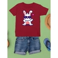 thumbnail image 3 of Cool Sunglasses Bunny T-Shirt Juniors -Image by Shutterstock,  Medium, 3 of 4