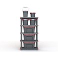 thumbnail image 3 of Craftsman 5040637 72 x 40 x 24 in. Resin Shelving Unit, Black & Red, 3 of 5