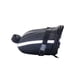 thumbnail image 5 of Wosthever Bolsa para asiento trasero de bicicleta con raya reflectante, portaequipajes resistente al desgaste, bolsa de almacenamiento Negro/Tamaño general 2piezas, 5 of 6