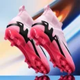 thumbnail image 4 of Zapatillas de entrenamiento de fútbol para hombre, venta al por mayor, botas de fútbol antideslizantes FG/TF, botas de fútbol ultraligeras para exteriores, calidad superior, 4 of 5