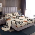 thumbnail image 1 of Erosebridal Hippie Aztec Queen Sheet Sets, Mandala Boho Bedding Queen Size, Geometric Decor 4 Pieces, 1 of 6