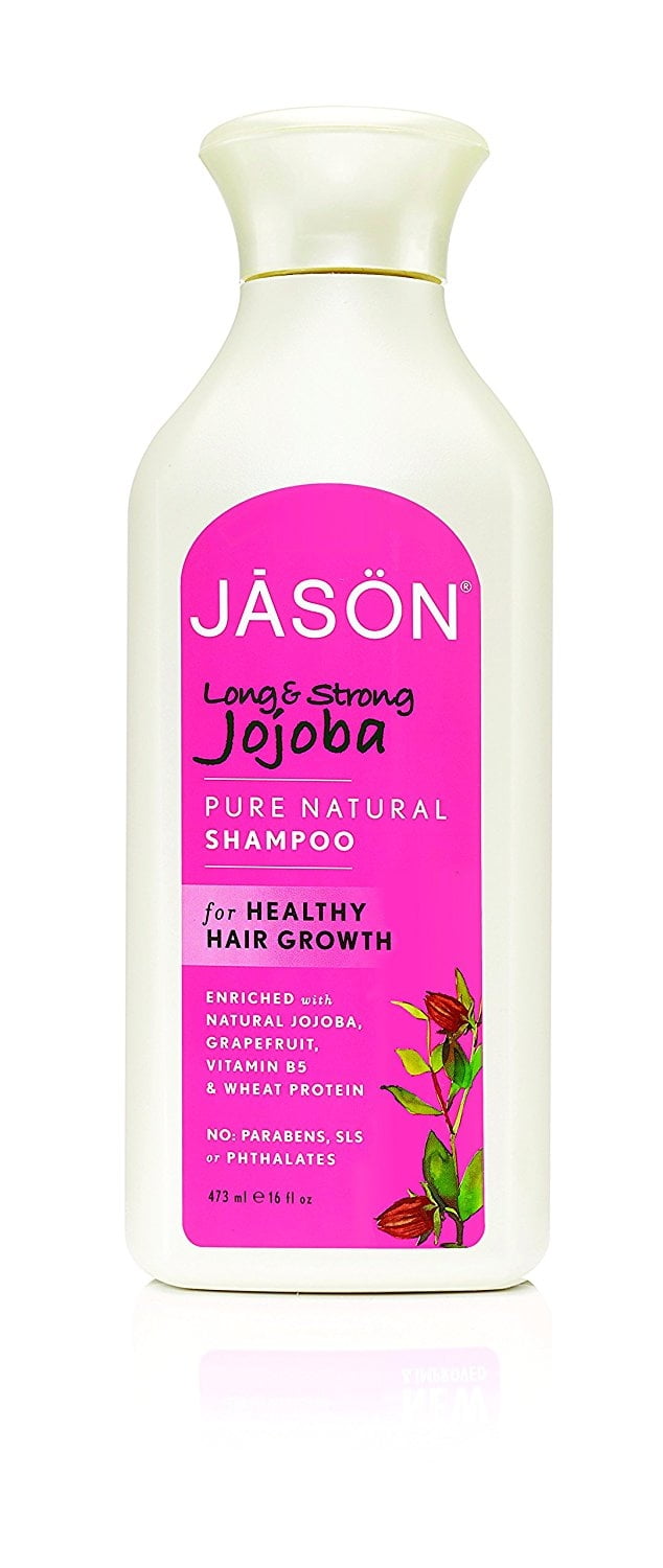 Tilbageholde Splendor liste Jason Natural Products Pure Natural Shampoo, Long and Strong Jojoba, 16  Fluid Ounce - Walmart.com