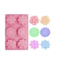 thumbnail image 3 of EUDIDV Silicone Bundt Cake Mold Cute Flower Shaped DIY Muffin Cup Cake For Kitchen Cake Molds Mini, 3 of 4