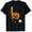 Black-6, variant on Men's Fall T-Shirt, Uncle of the Patch Pumpkin Sunglasses Graphic, Funny Autumn Casual Shirt