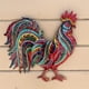 thumbnail image 2 of Xihbxyly Gallo Patriótico, Arte de Metal Colorido para Jardín, Decoración Vintage para Interiores y Exteriores, Ideal para El Día de Los Caídos En Guerra, Regalo Perfecto para Amantes de La Jardinerí, 2 of 6